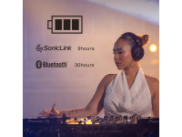 AlphaTheta HDJ-F10-TX Wireless DJ Headphones with Transmitter AlphaTheta HDJ-F10-TX Wireless DJ Headphones with Transmitter